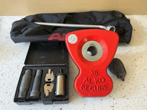 Alko caravan wheel lock kit - alko,