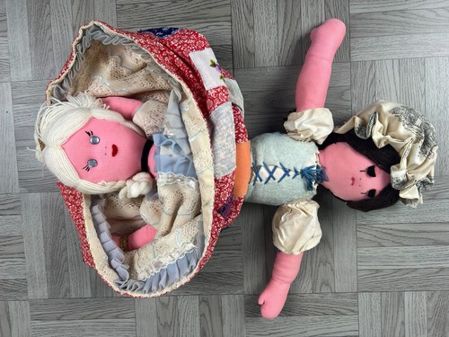 Handmade vintage topsy turvy - topsy,