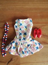 Vintage Pedigree Sindy Trendsetter Dress And Heels 1985 Vgc