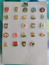 24 Vintage Premier League Badges, 23 Different Teams + League Badge