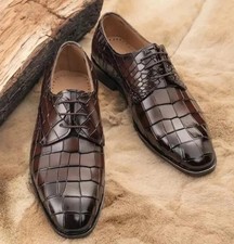 Handmade New Brown Crocodile