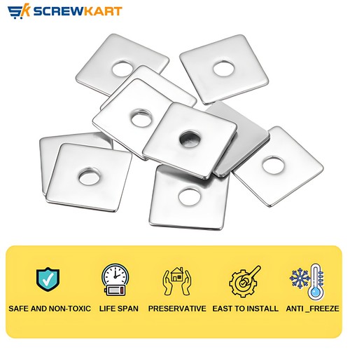 M10 m12 m16 square - m6, plate