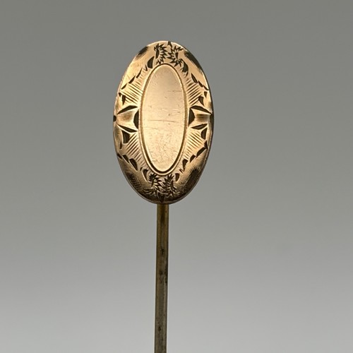 Antique gold filled engraved - gold,