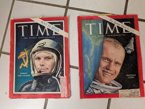 Space pioneers time magazines - space, magazines-