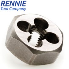 HSS Hexagon Die Nuts All Sizes M2 Upto M12 Metric Course. Threading/Hex