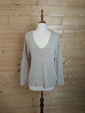 Hush Linen Cotton Open Knit V