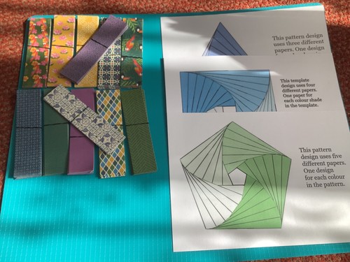 380 iris folding - 380, paper