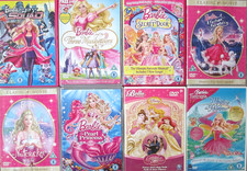 Eight Barbie DVDs