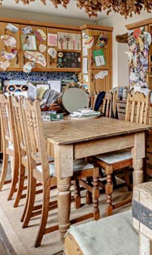 Old farmhouse dining - dining, &