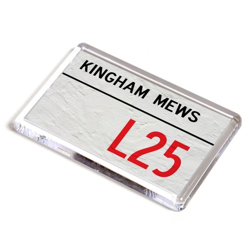 Fridge magnet kingham mews - fridge,