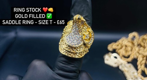 Gold filled ring - gold,