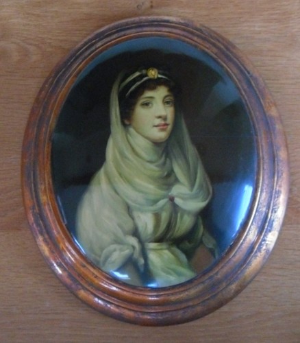 Wall plaque oil painting style - plaque,