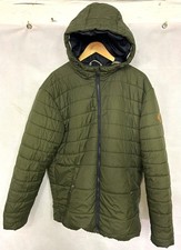 Jack & Jones Mens Puffer Jacket. Size XXL 46-48 Chest New No Tags Green