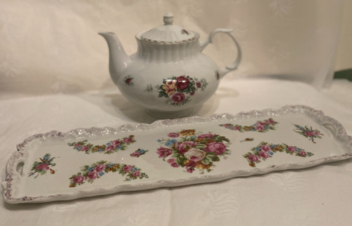 Vintage rose decorated - vintage,