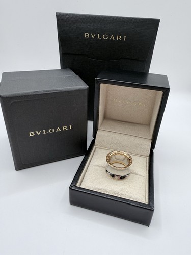 Bvlgari zero1 ring 18ct - bvlgari, rose