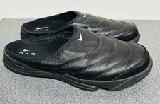 Nike Air Soc Moc - Mule / Slip On/ Rift Slides - Vintage Y2K - Black - Size 8 UK