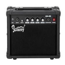 Glarry 20W Electric Bass / Guitar Amp Combo Amplifier Speaker High Quality Black