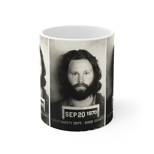 Jim morrison mugshot coffee - jim,