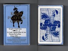 KNIGHTS CASTILE SOAP - Advertising  playing cards with Specia Ace & Sample Card