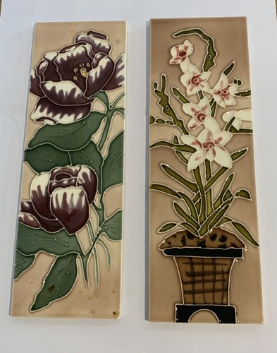 Two floral art deco - two,