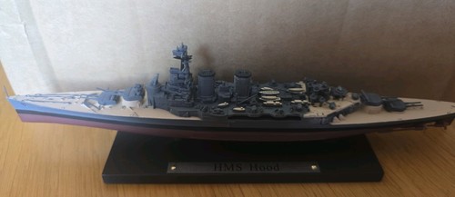 Diecast hms hood ship - diecast,