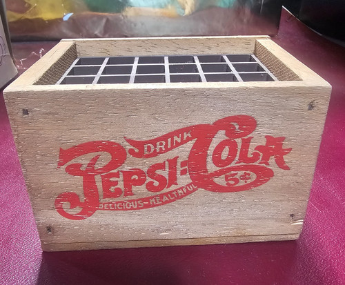 Vintage wooden pepsi - wooden, pepsi-cola