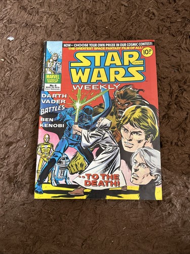 Star wars weekly vintage - star, no.8
