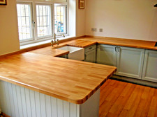 Clearance solid beech - solid, worktop