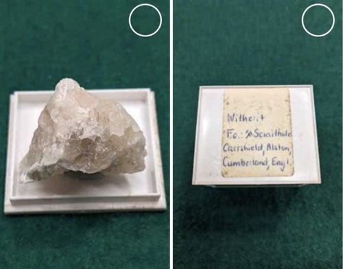 Beautiful 3cm witherite - 3cm, ks