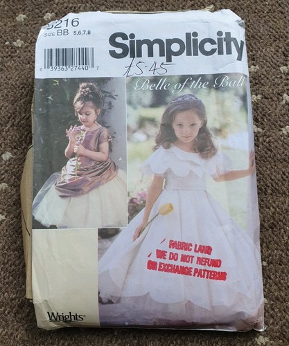 Simplicity ball dress 5216 - ball,