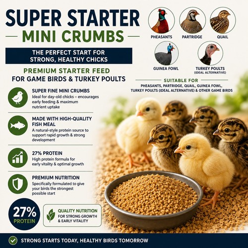Heygates super starter crumbs - starter,