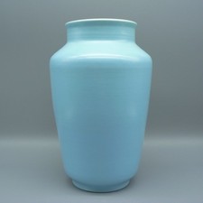 POOLE POTTERY SKY BLUE 9" SHOULDER VASE #595 MID-CENTURY MODERN 50S FREEFORM ERA