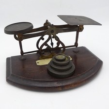 Antique Postal Scales Brass