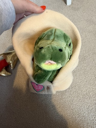 Crocodile baby hand puppet - hand,