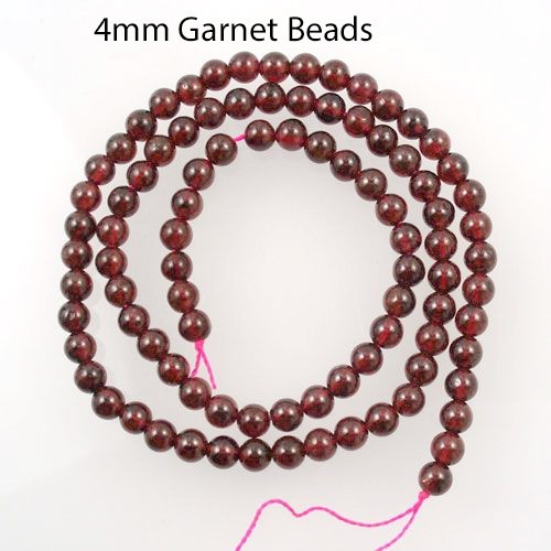 4mm semi precious gemstone - semi,