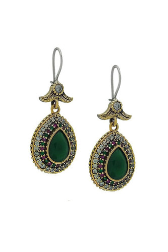 Ottoman teardrop earrings - ottoman,
