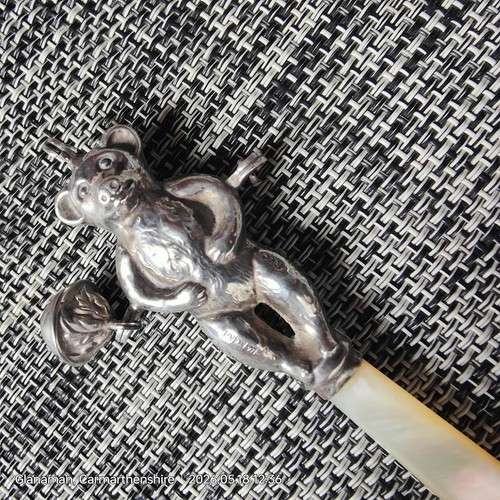 Rare antique baby rattle - rattle, which