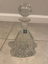 Crystal decanter - triangular