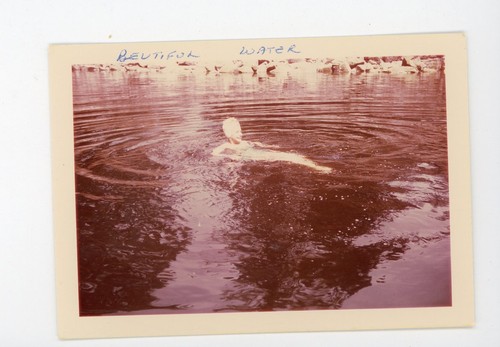 Vintage photo woman swimsuit - photo,