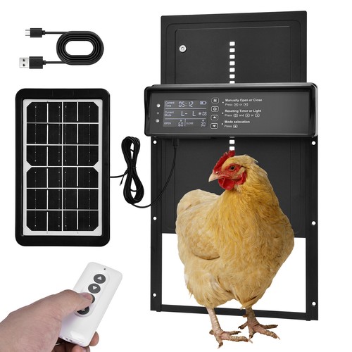 Solar automatic chicken coop - solar,