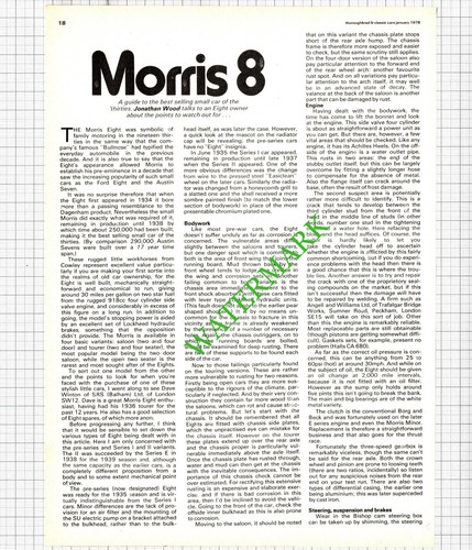 The morris car - morris,