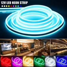 LED Strip Lights Flexible Neon Flex Rope Lights Outdoor Lighting 12V Waterproof