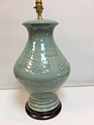 Oriental table lamp dragon - oriental,