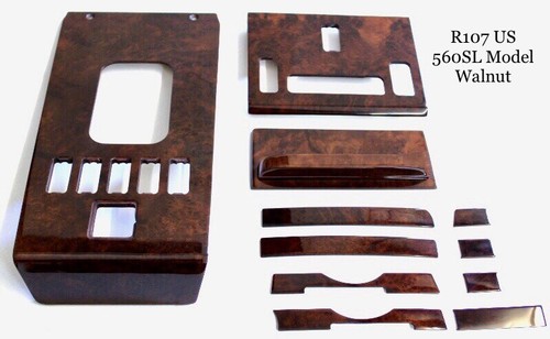 Mercedes w107 r107 burl - r107, walnut