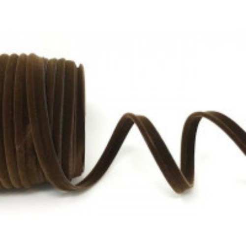 10mm wide chocolate brown - 10mm,