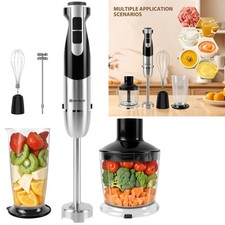Hand Blender, 4-in-1 Stainless