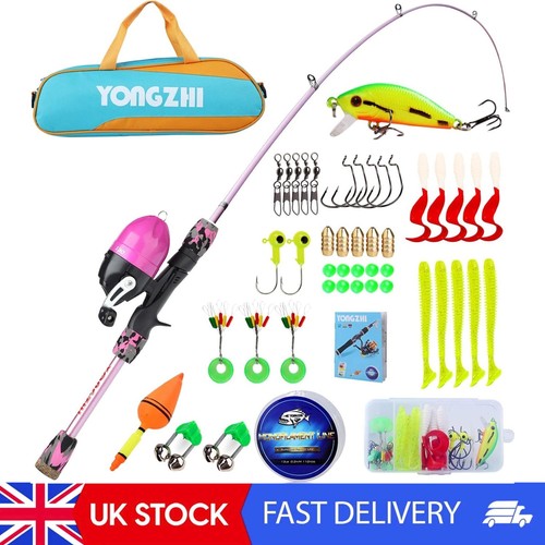 Kids fishing rods portable - kids, rods,portable