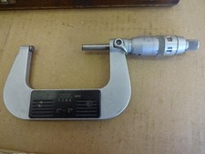 2-3" Micrometer Tesa  easy read carbide tip Switzerland cased