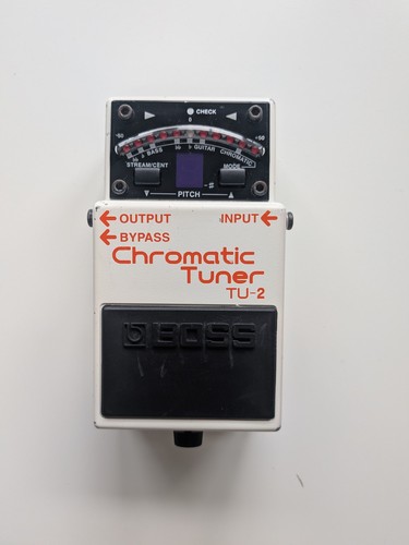 Boss chromatic tuner - boss,