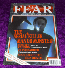 Fear Magazine No.12 December 1989 - Halloween, Robert Vaughn, Clive Barker